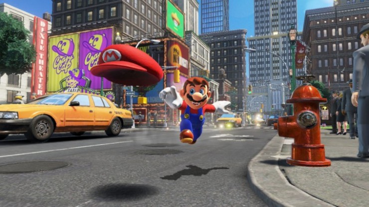 Super Mario Odyssey sur la Nintendo Switch
