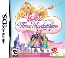 BARBIE AND THE THREE MUSKETEERS DS